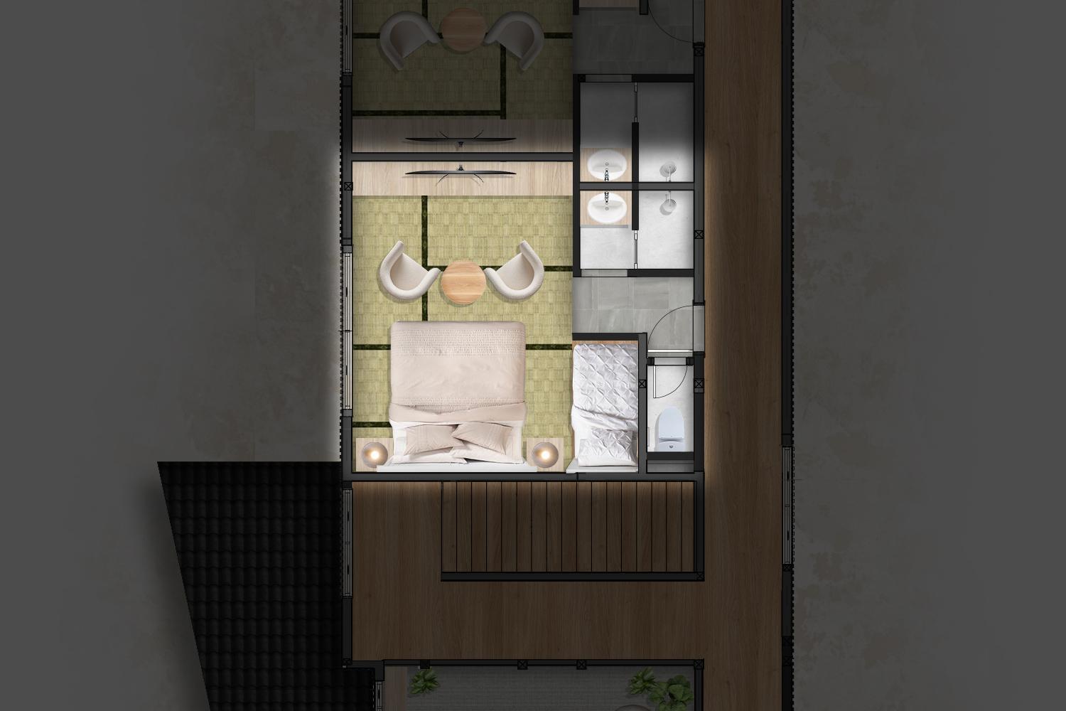 Hotel Tanuki Nozawa Zimmer foto